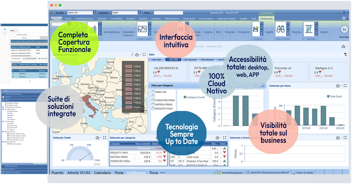 programma gestionale Fluentis ERP